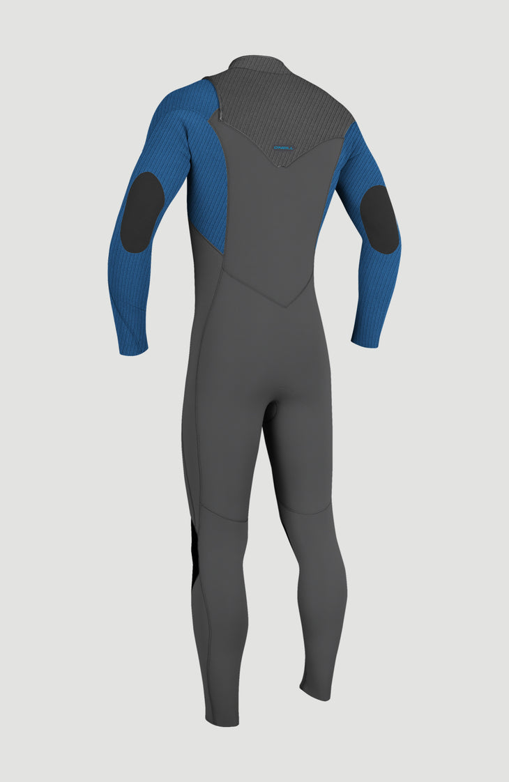 Hyperfreak Plus 5/4mm Chest Zip Full Wetsuit | GRAPHITE/SMOKE/BALI BLUE