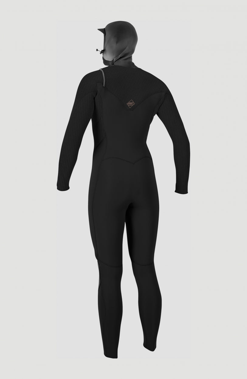 Hyperfreak 5/4mm Chest Zip with Hood | BLACK/BLACK – O'Neill