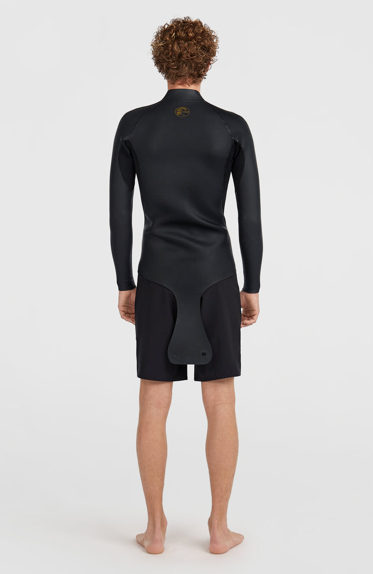 O’Riginals 2mm Beavertail Full Zip Wetsuit Jacket | BLACK/BLACK