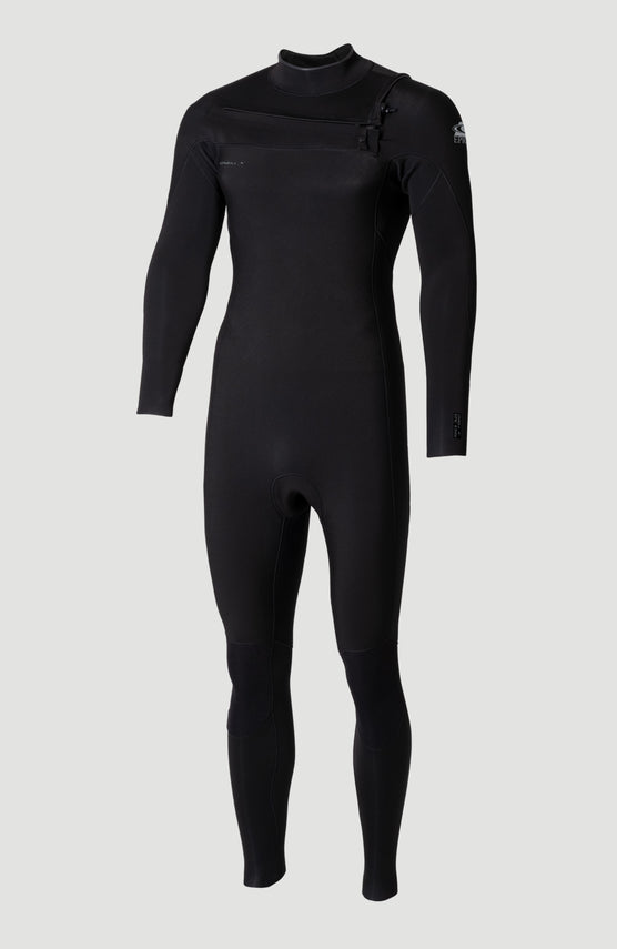 Epic 4/3mm Chest Zip Full Wetsuit | A05 BLK/BLK/BLK