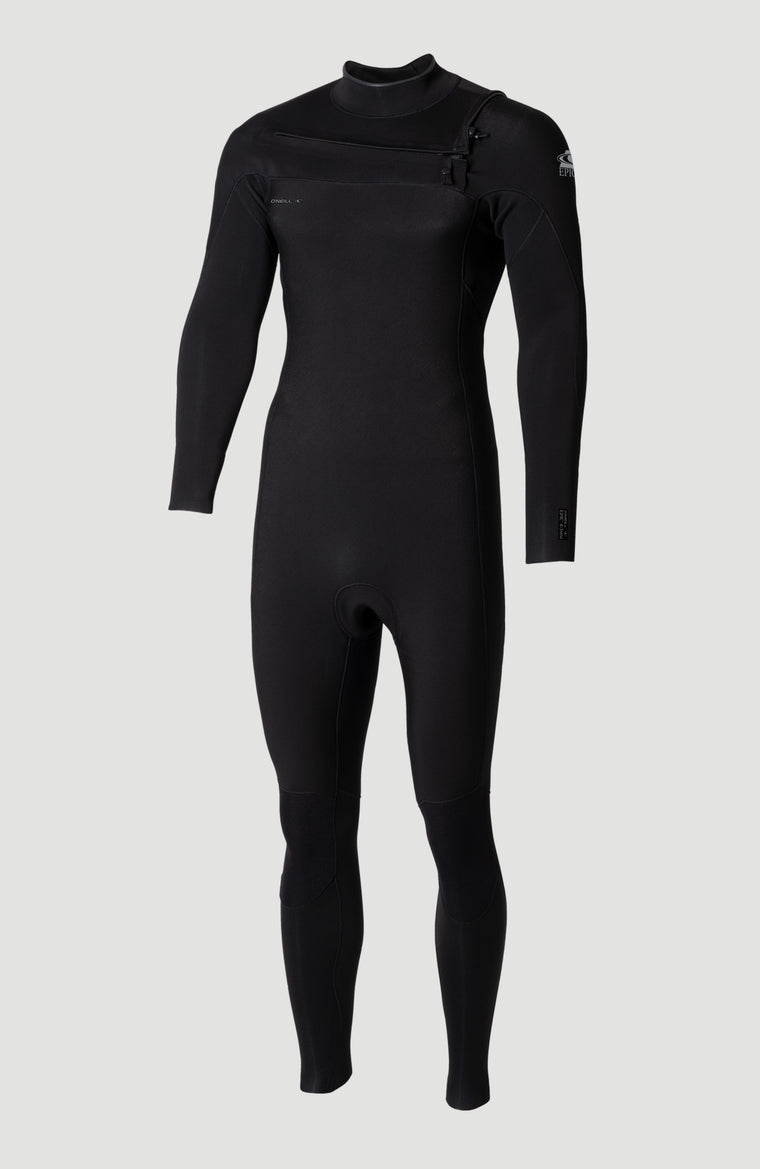 Epic 4/3mm Chest Zip Full Wetsuit | A05 BLK/BLK/BLK Epic 4/3mm Chest Zip Full Wetsuit | A05 BLK/BLK/BLK