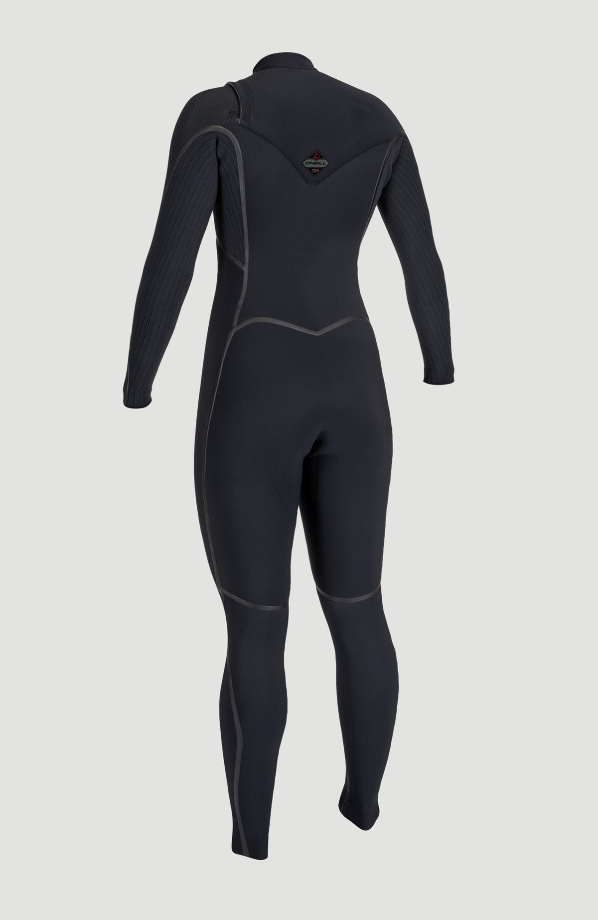 Hyperfreak Fire 4/3mm+ Chest Zip Full Wetsuit | BLACK/BLACK
