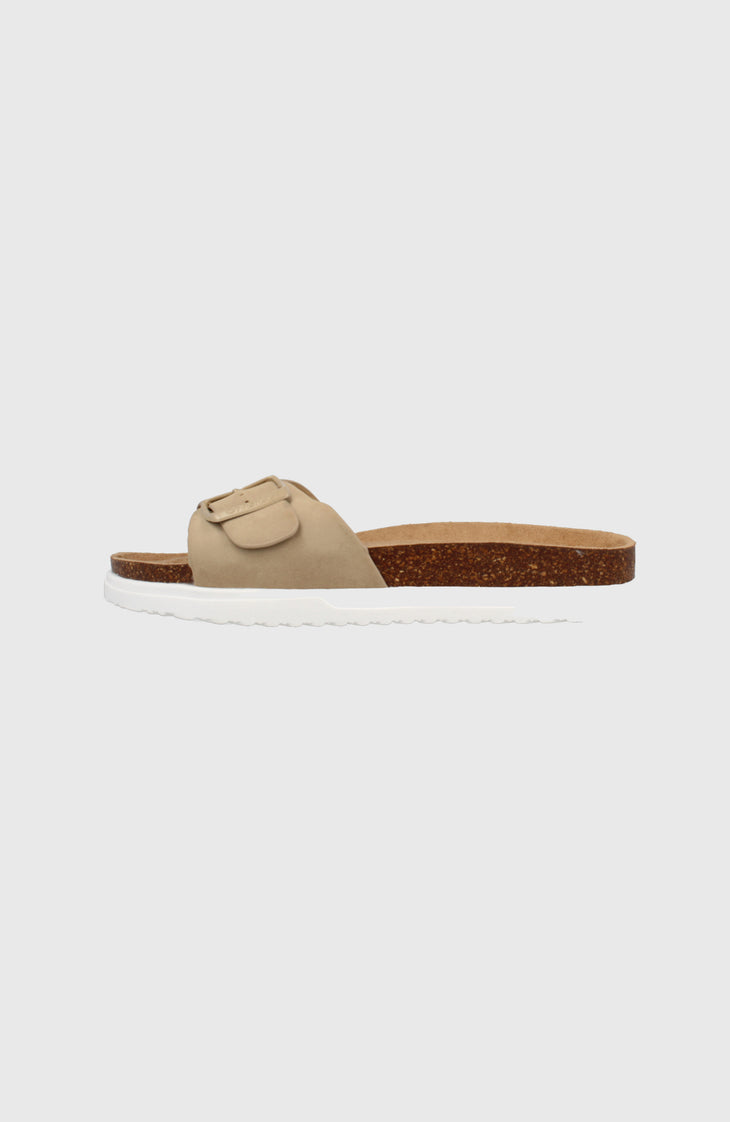 Solana Slider Sandals | TAN