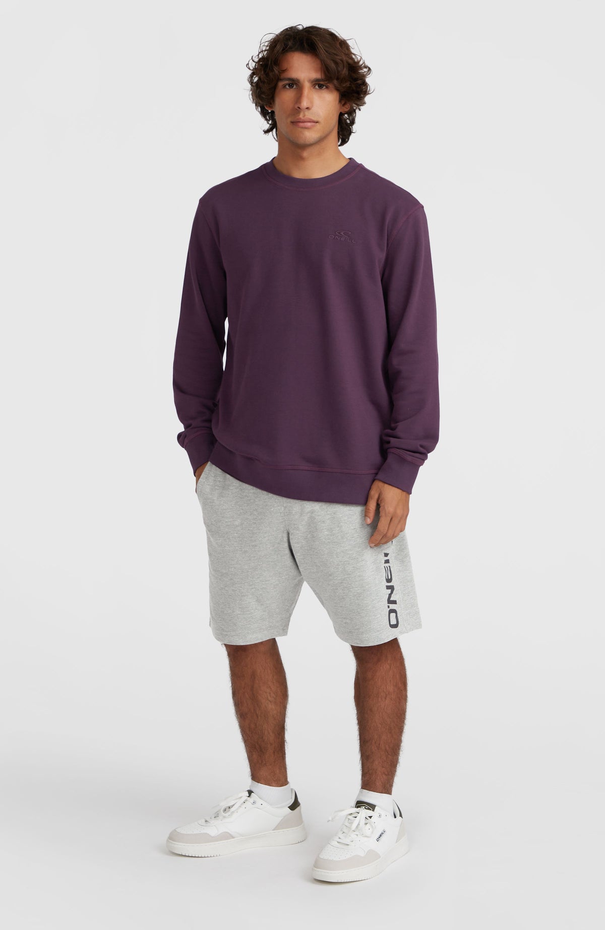 O'Neill Logo Sweatshorts | Silver Melee -A
