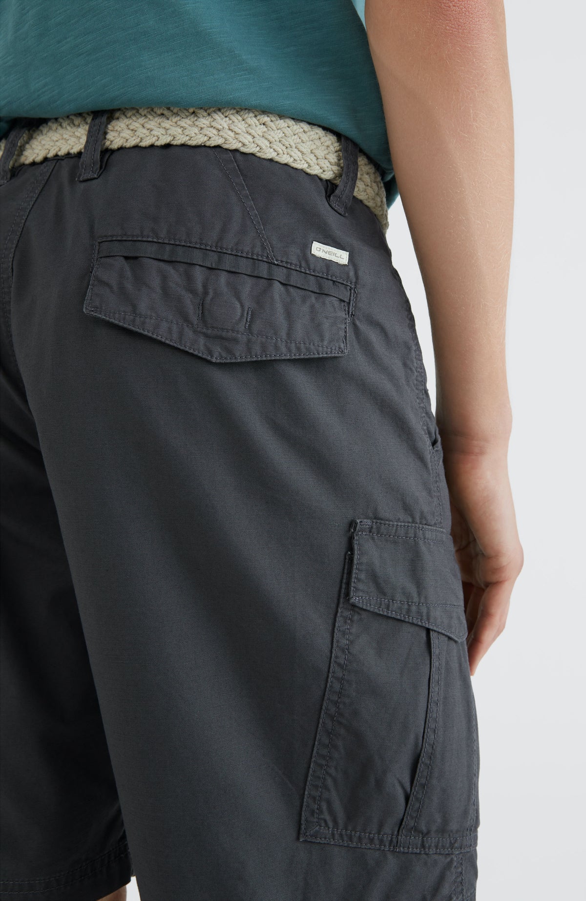 Beach Break Cargo Shorts | Asphalt - A