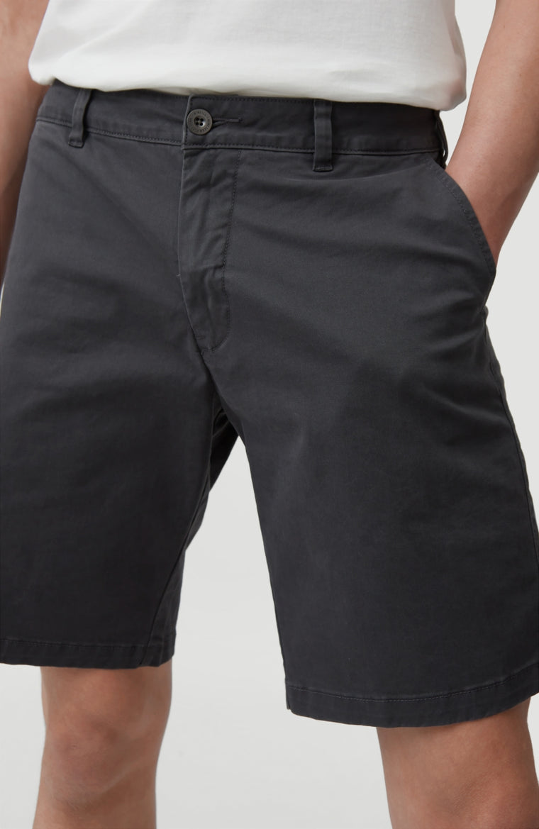 Friday Night Chino Shorts | Asphalt - A Friday Night Chino Shorts | Asphalt - A