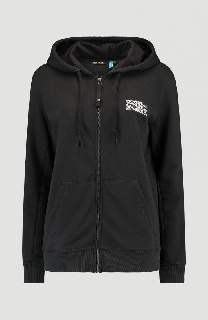 Triple Stack Full Zip Hoodie | BlackOut - A