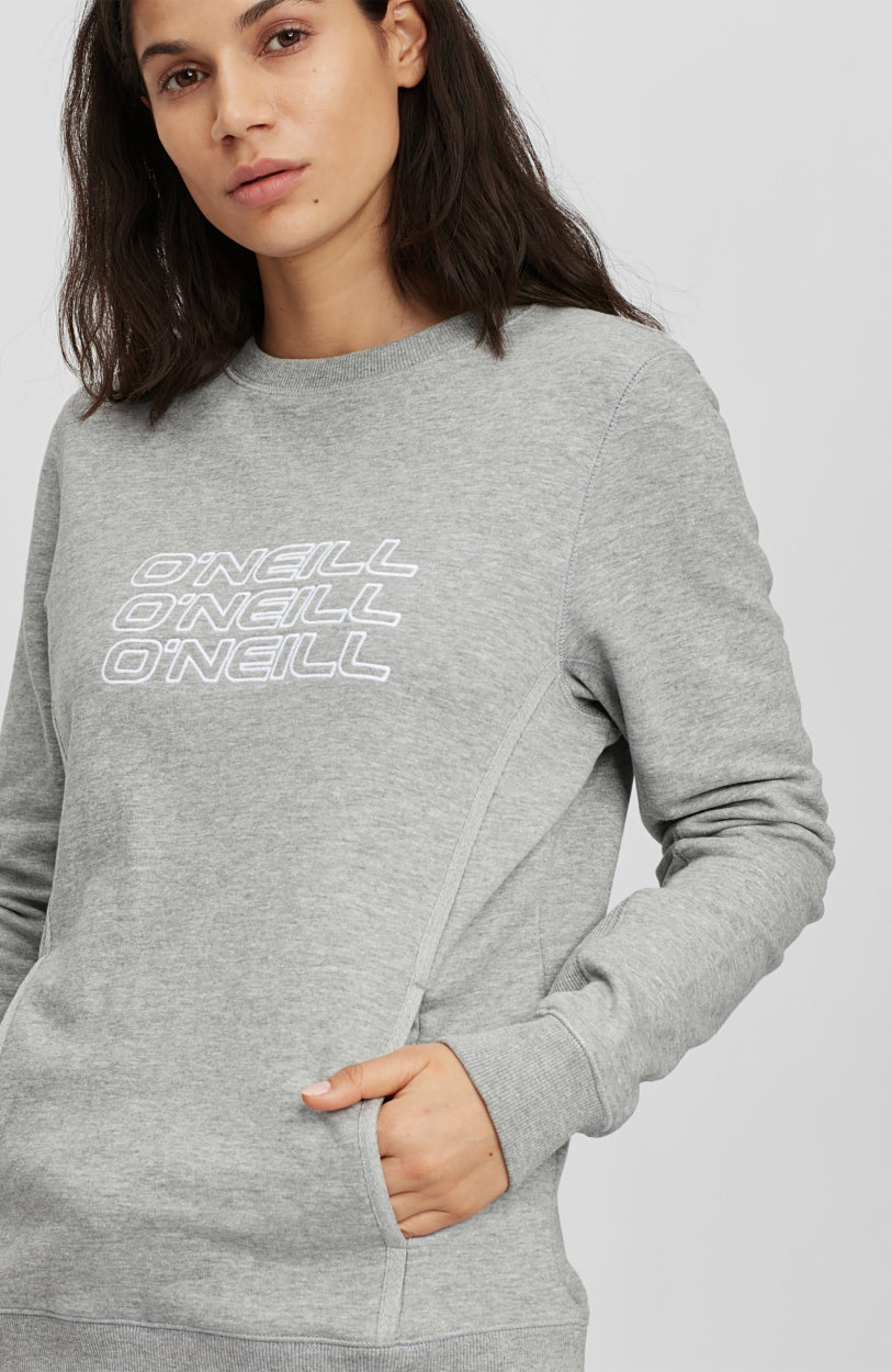 O'Neill Triple Stack Crew Sweatshirt | Silver Melee -A