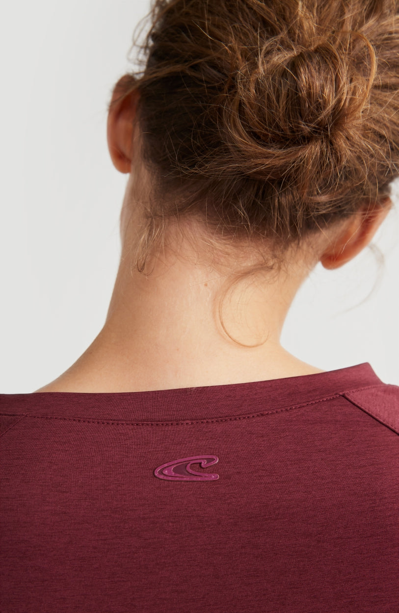 Yoga Longsleeve T-Shirt | Windsor Wine -A