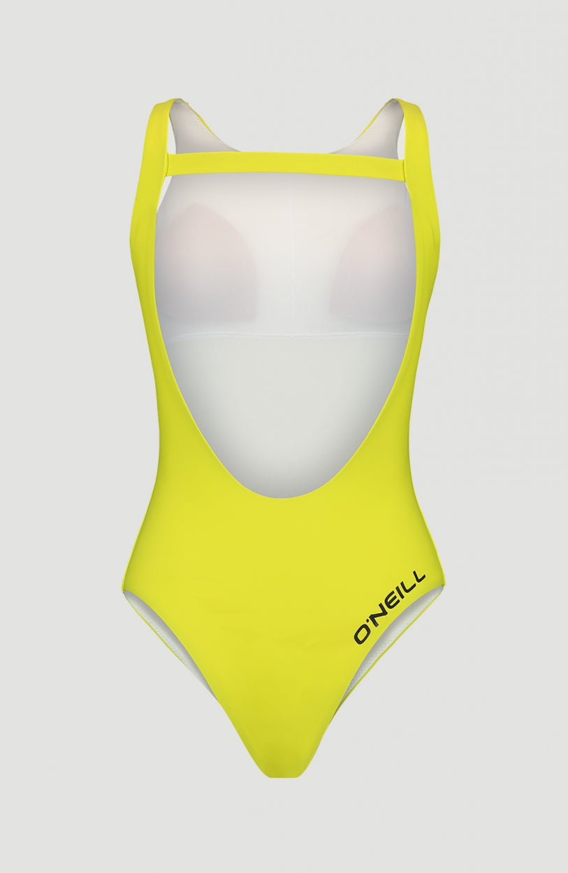 Logo High Neck Swimsuit | Limonata -A