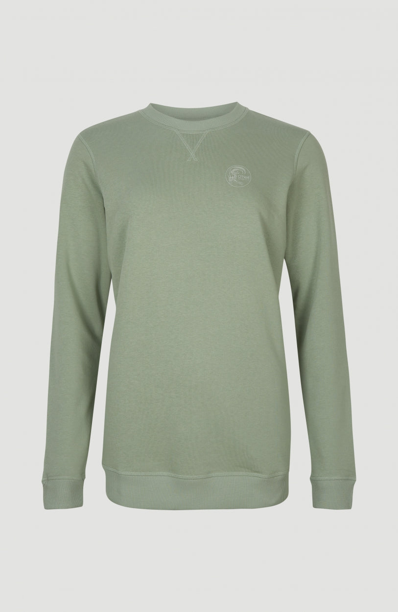 Circle Surfer Crew Sweatshirt | Lily Pad