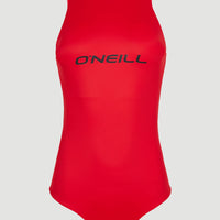 O'Neill Logo Swimsuit | Red Coat