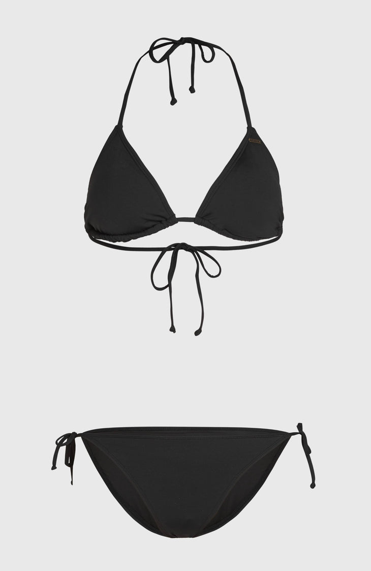 Essentials Capri Bondey Bikini Set | Black Out