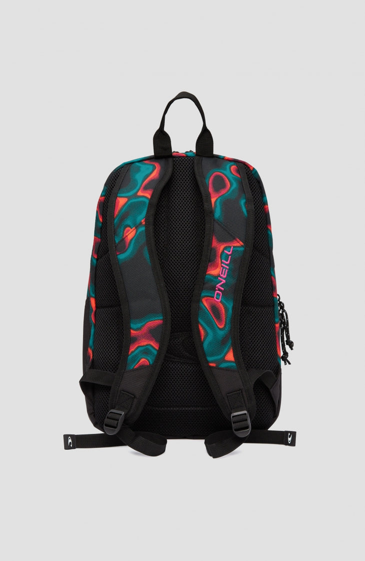 Wedge Small Backpack | Black Heat Map