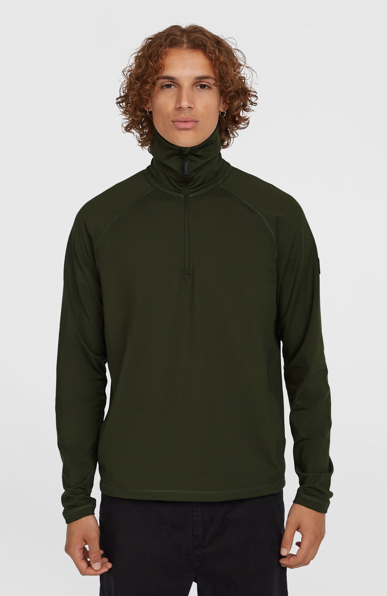Clime Half-Zip Fleece | Forest Night Clime Half-Zip Fleece | Forest Night