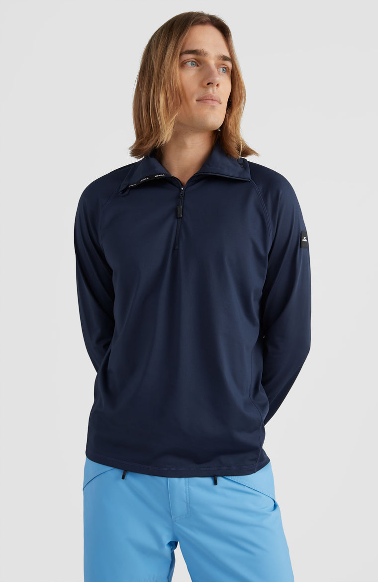 Clime Half-Zip Fleece | Ink Blue -A Clime Half-Zip Fleece | Ink Blue -A