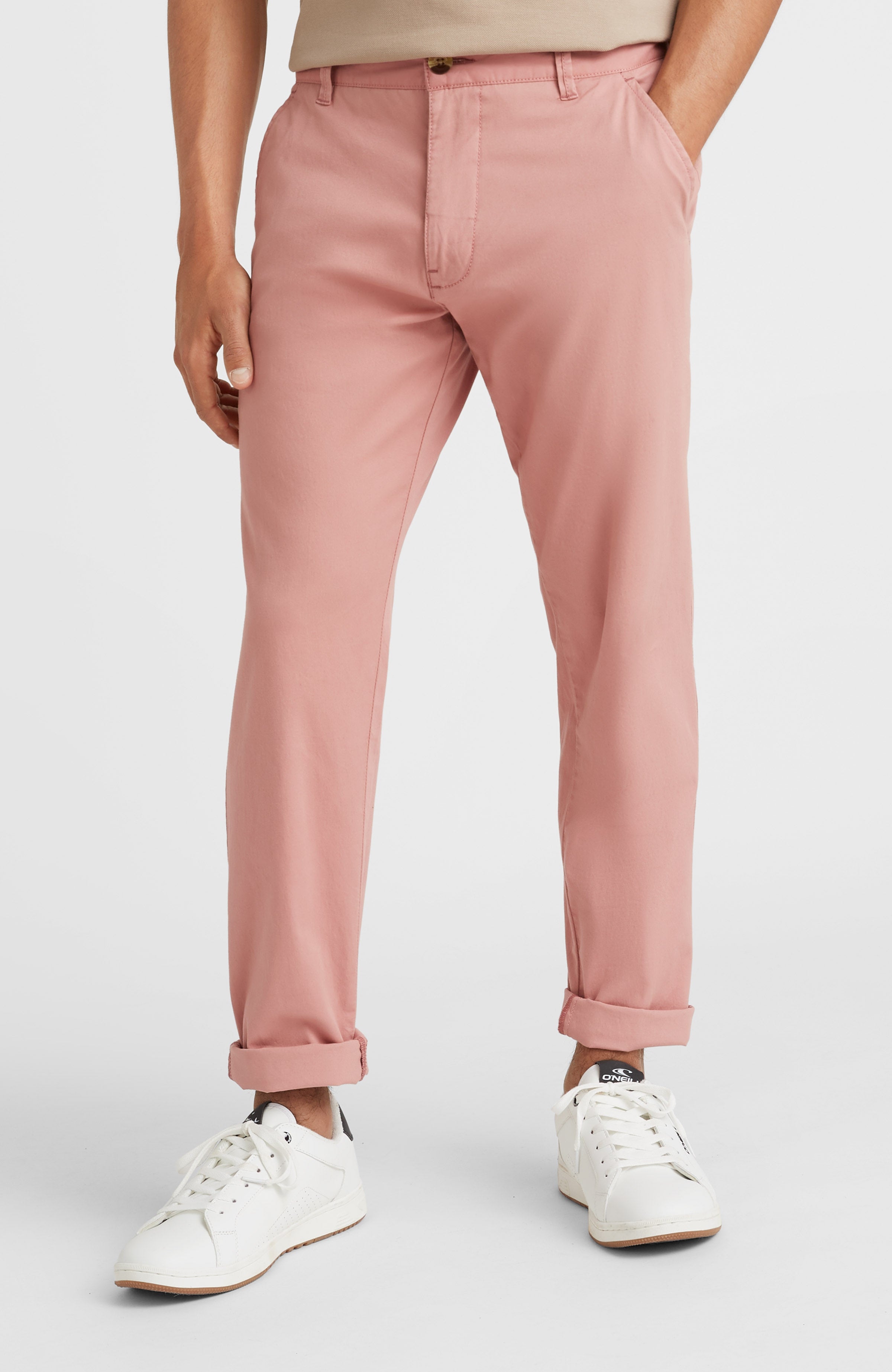 【HI FI FNK】Berry Peach Cotton Pants Friday Night Chino Pants | Ash Rose – O'Neill