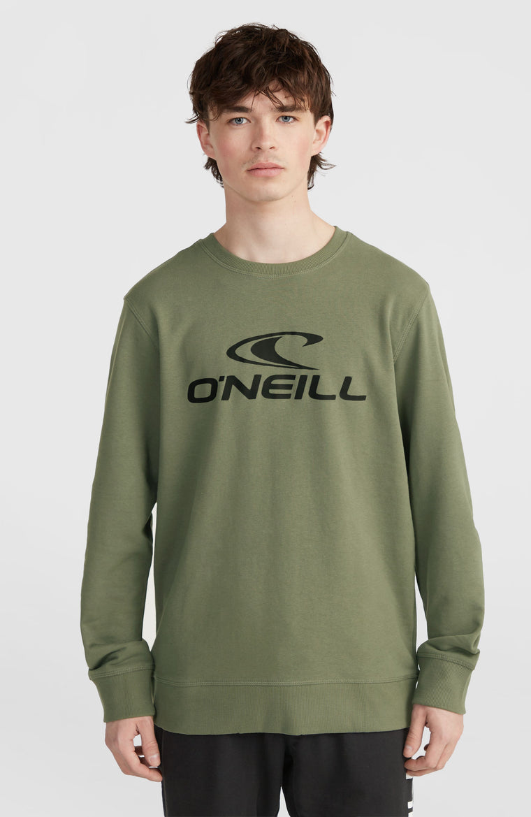 O'Neill Logo Crew Sweatshirt | Military Green O'Neill Logo Crew Sweatshirt | Military Green