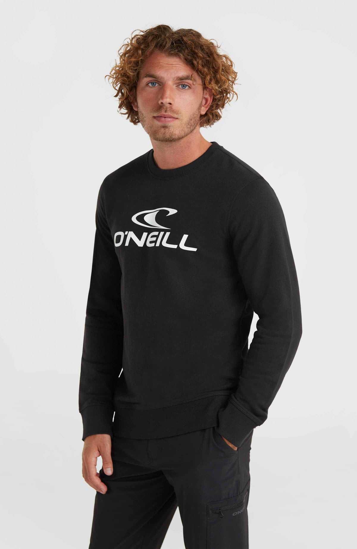 O'Neill Logo Crew Sweatshirt | Black Out