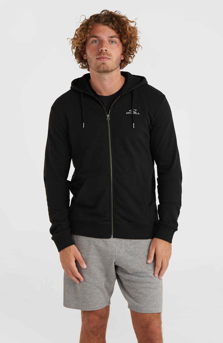 O'Neill Small Logo Full-Zip Hoodie | Black Out O'Neill Small Logo Full-Zip Hoodie | Black Out