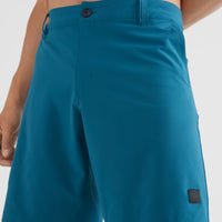 Hybrid Chino Shorts | Blue Coral