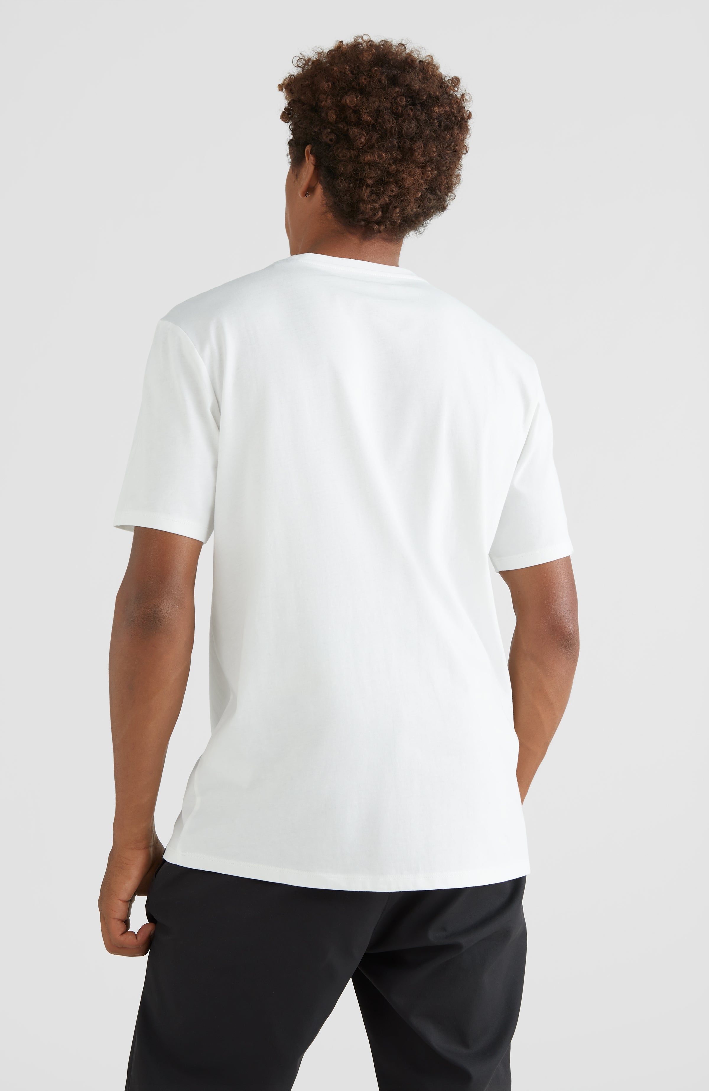 タナカダイスケ　snow piles up T-shirt White 大人も着やすいシンプルファッション snow piles up T-shirt