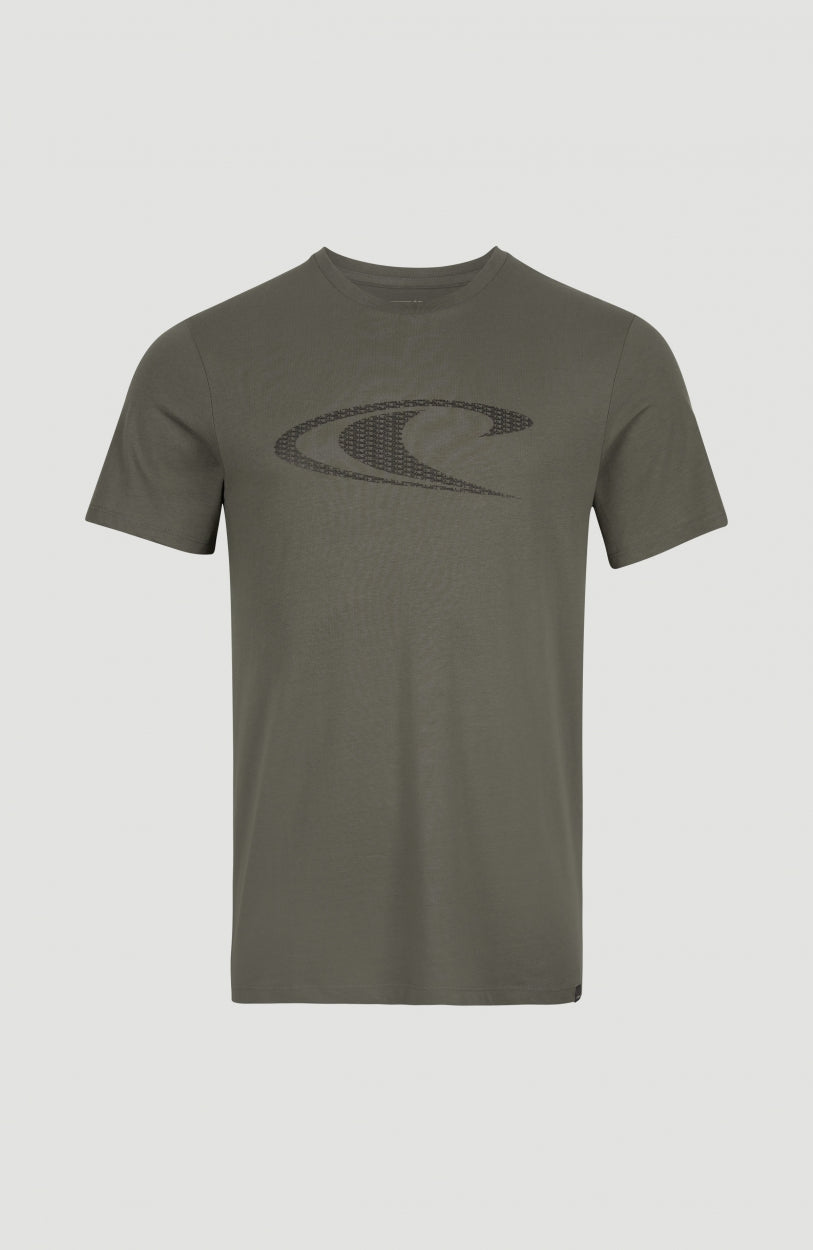 Wave T-Shirt | Military Green