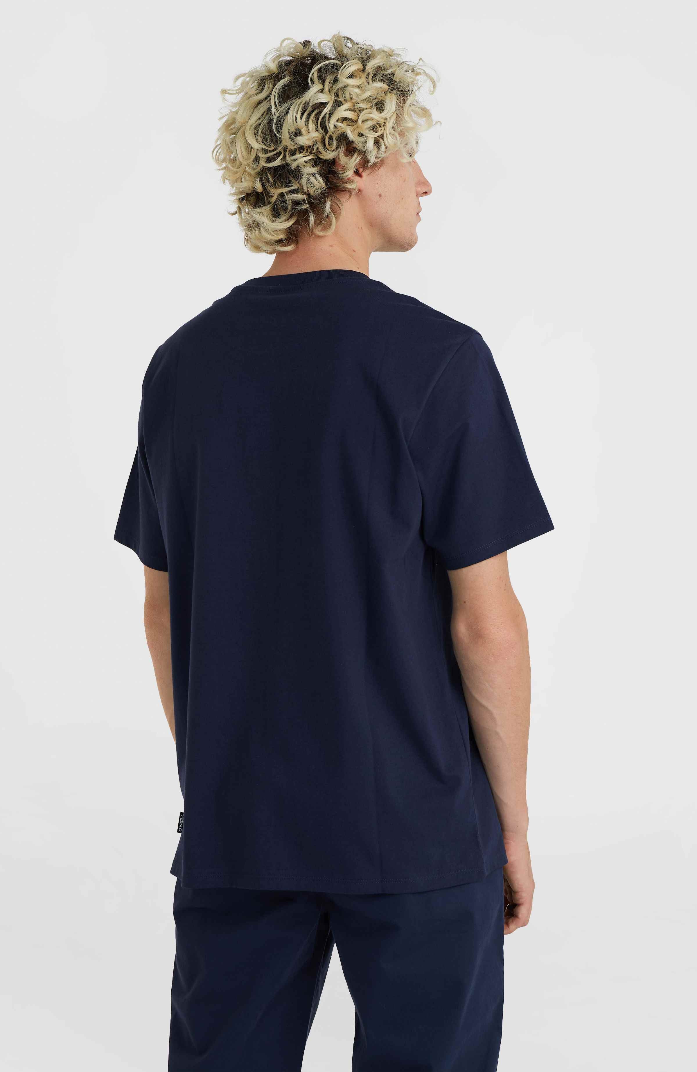 Tシャツ・カットソー BARBA FW24 NECK SHIRT (I1U13P0144070U 0003 BLUE) Graphic Crewneck Tee Shirt - Blue | Levi's® US