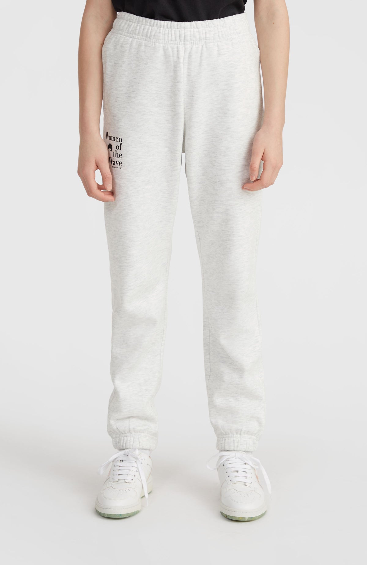 Women of the Wave Sweatpants | White Melange