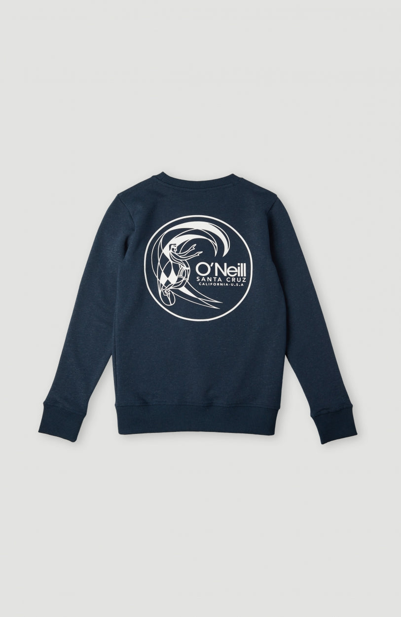 Circle Surfer Crew Sweatshirt | Ink Blue
