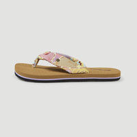 Ditsy Sun Bloom™ Sandals | Yellow Scarf Print