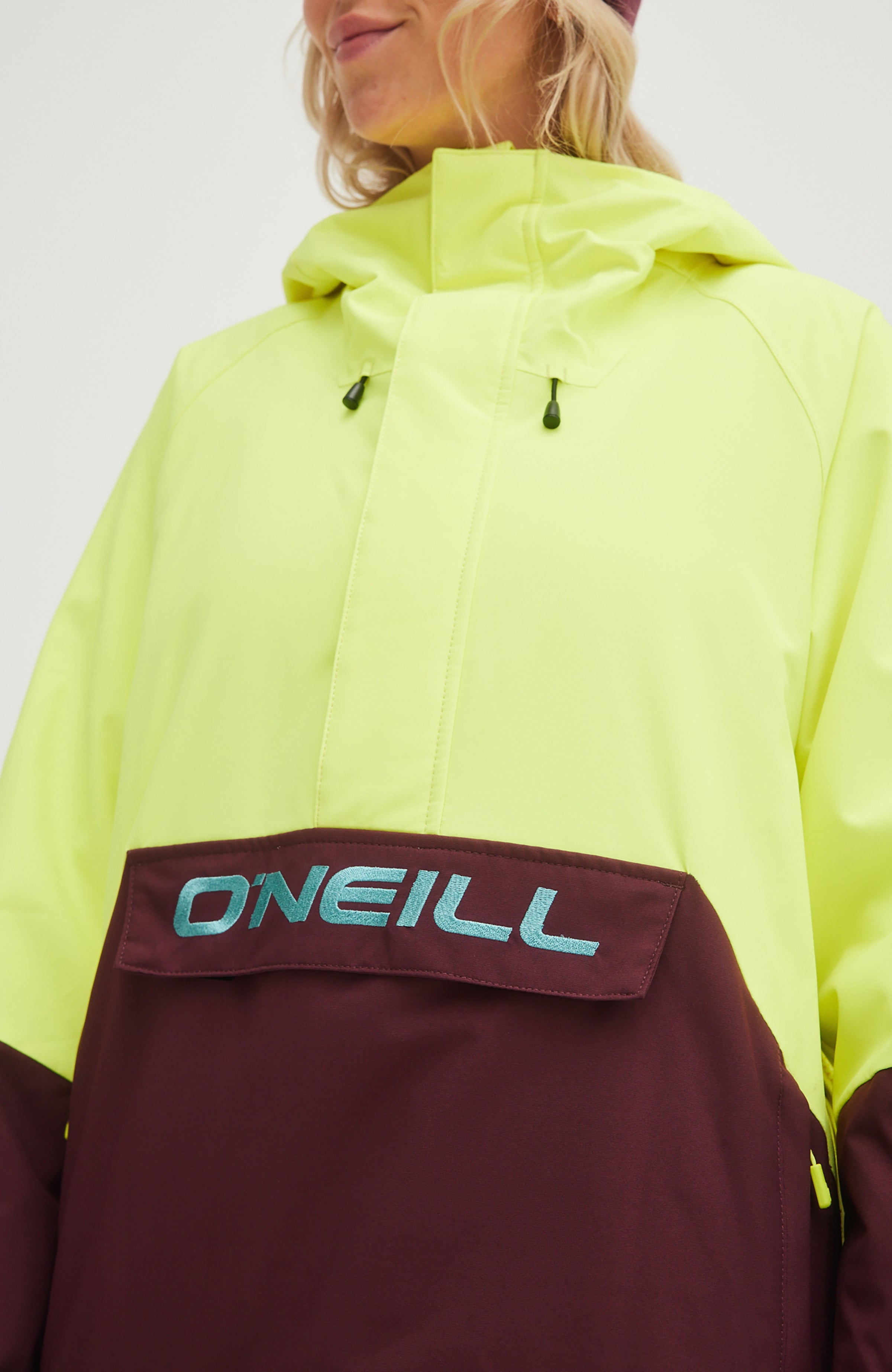 O'Riginals Snow Jacket | Pyranine Yellow Colour Block