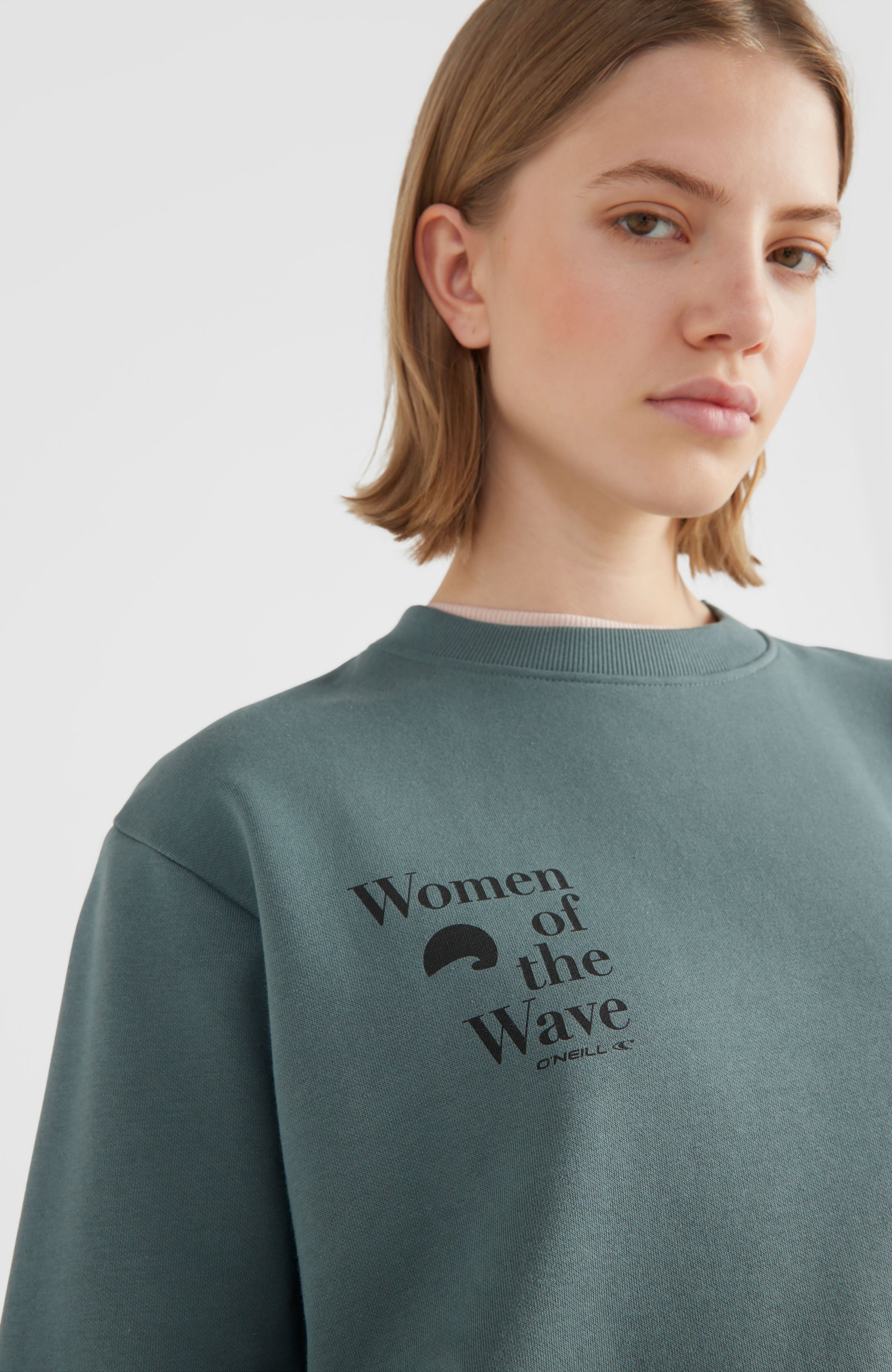 Women Of The Wave Sweatshirt Crew O\'Neill Green – | Balsam
