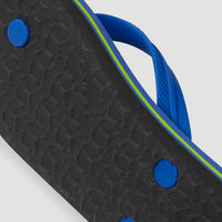 Profile Graphic Sandals | Dark Blue Simple Gradient