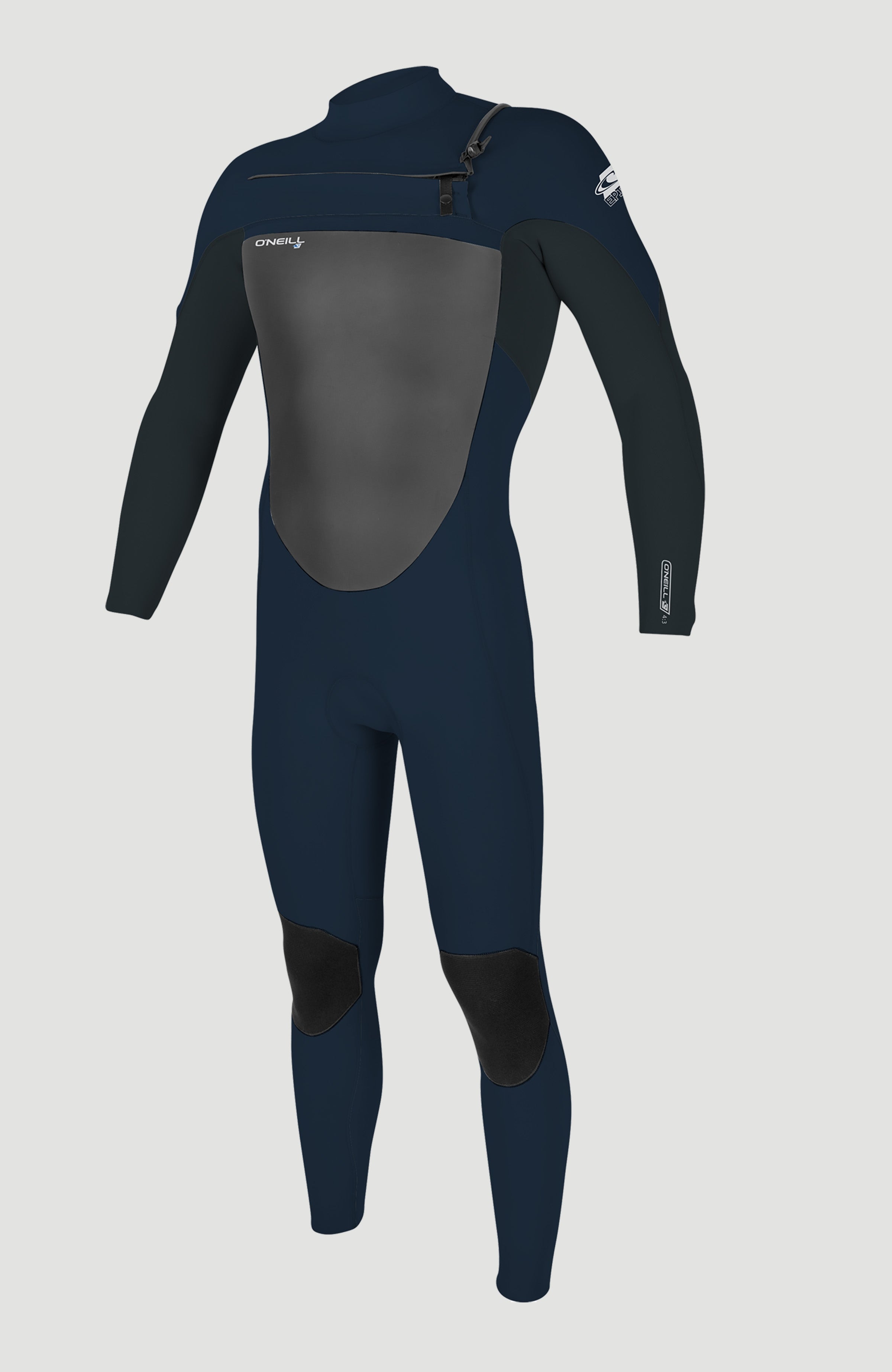 Epic 5/4mm Chest Zip Full Wetsuit | ABYSS/GUNMETAL