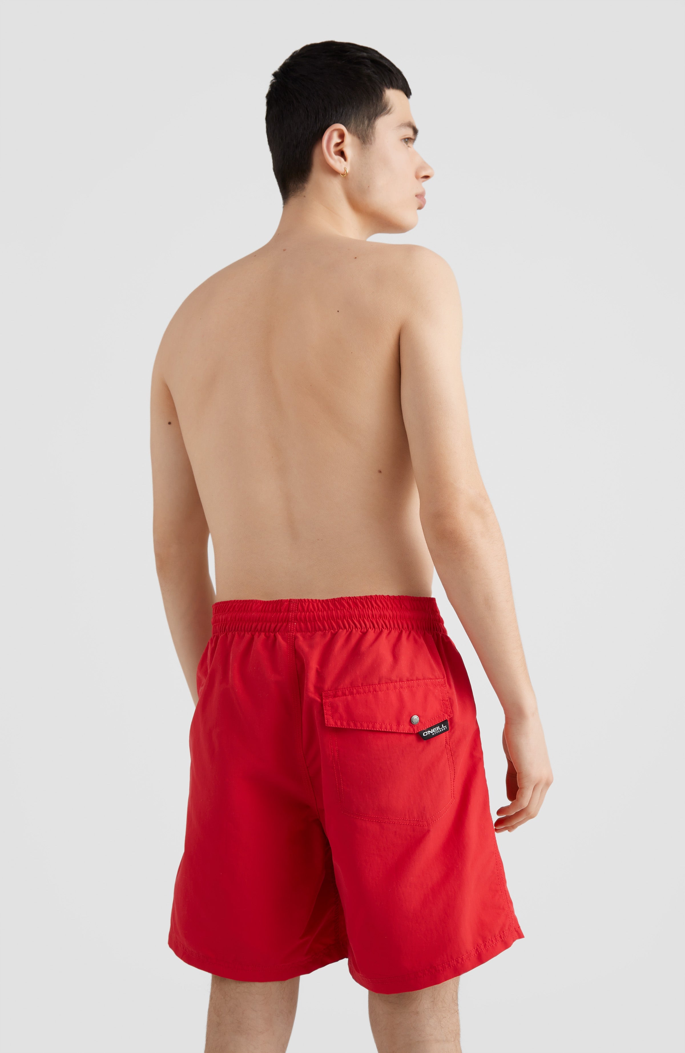 Lacoste red swim outlet shorts