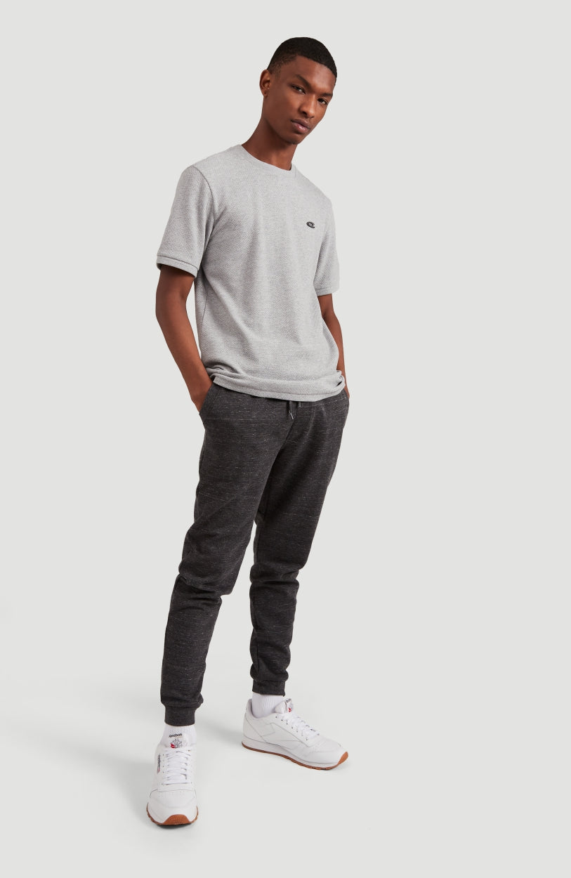 Hybrid Waffle Ringer T-Shirt | Silver Melee -A