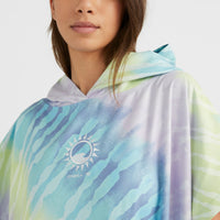 Quick Dry Jack`s Hooded Towel | Blue Tie Dye