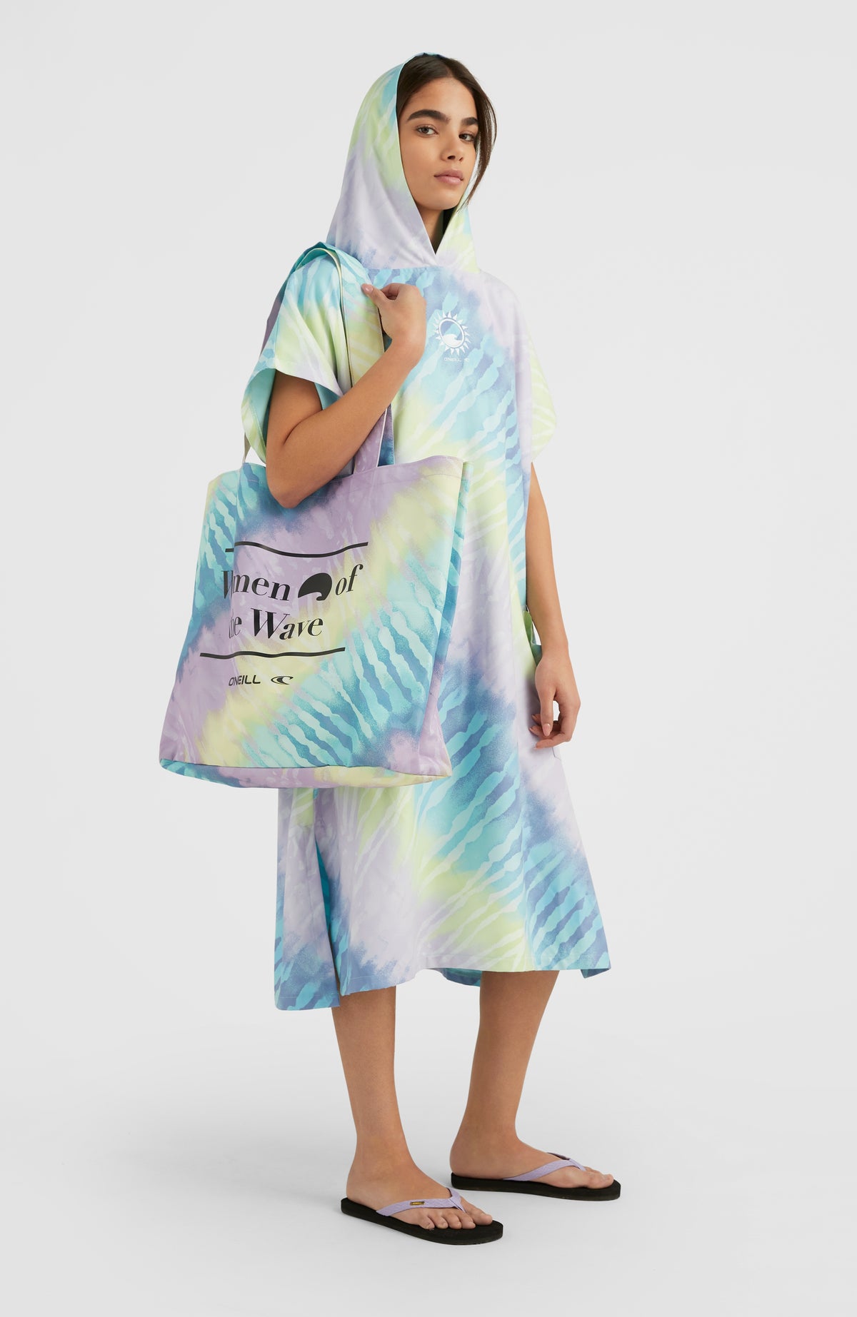 Louis Vuitton Women's Hooded Zip Jacket Monogram Tie Dye Polyester