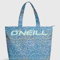 Coastal Print Tote Bag | Yellow Animal Blur