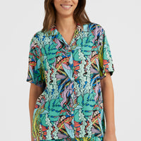 Ocean Mission Shirt | Blue Comic Seaweed