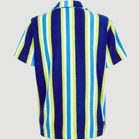 Brights Terry Shirt | Blue Towel Stripe