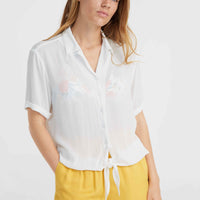 Cali Beach Shirt | Snow White