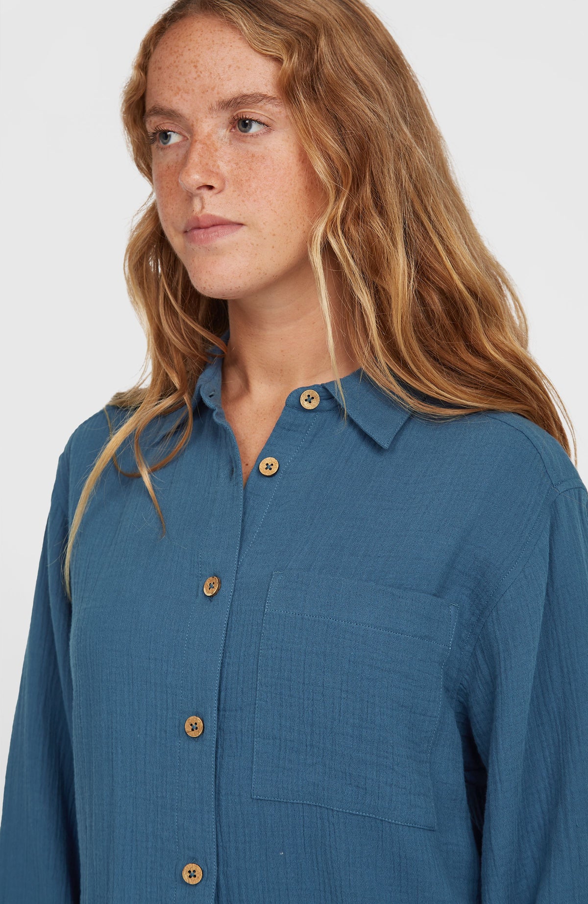 Brenda Shirt | Copen Blue