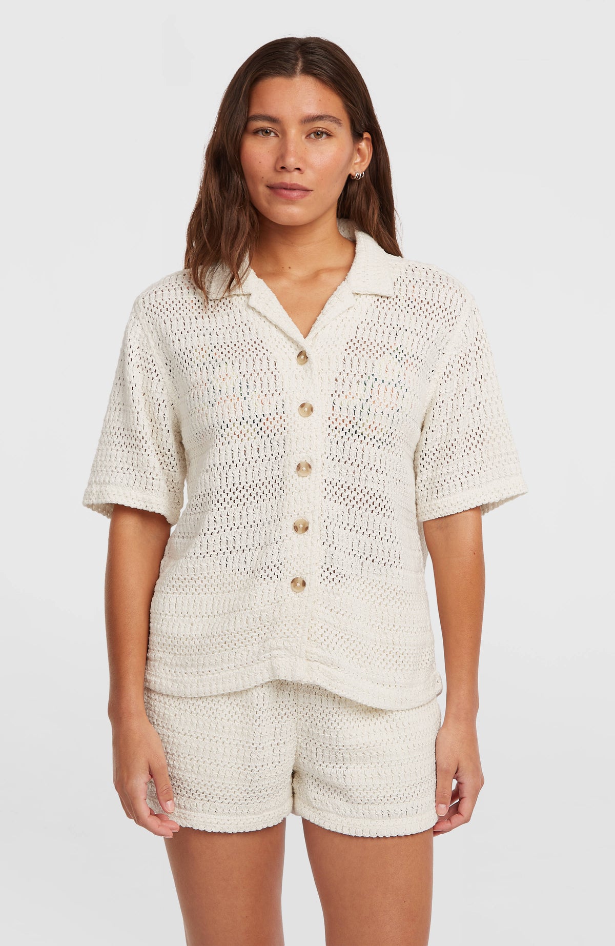 O'Riginals Crochet Shirt | Snow White