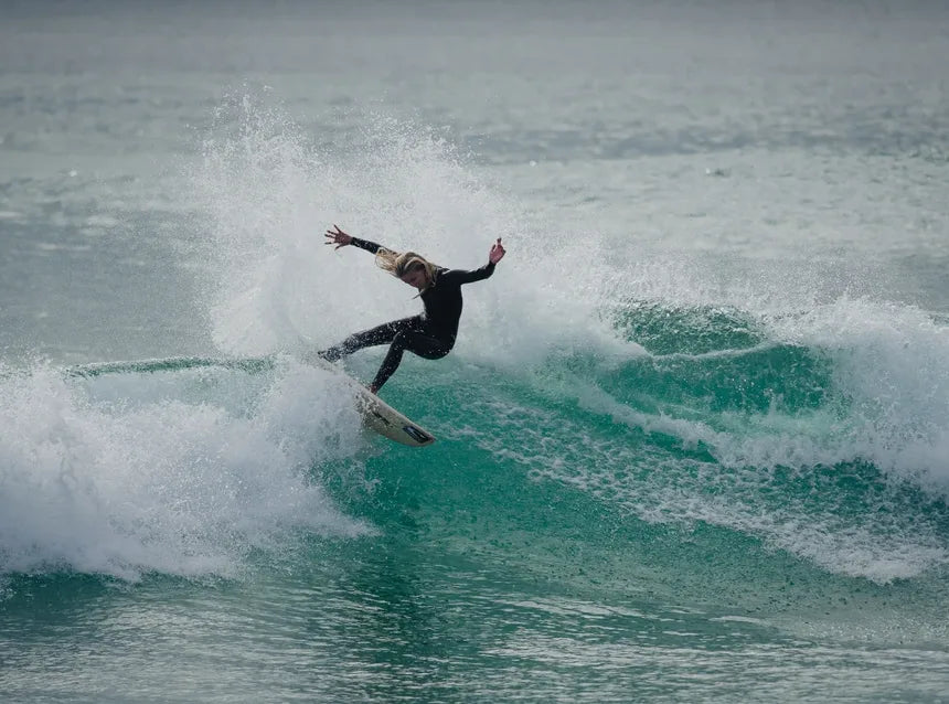 “I surf because it makes me feel like I’m on an eternal search for freedom!”