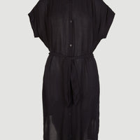 Cali Beach Shirt Dress | Black Out