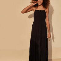 Quorra Maxi Dress | Black Out