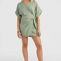 Oliana Wrap Dress | Lily Pad