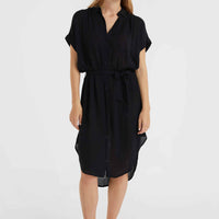 Cali Beach Shirt Dress | Black Out